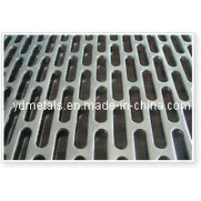 Oblong Hole Galvanized Perforated Sheet Metal Yd-Opm-01